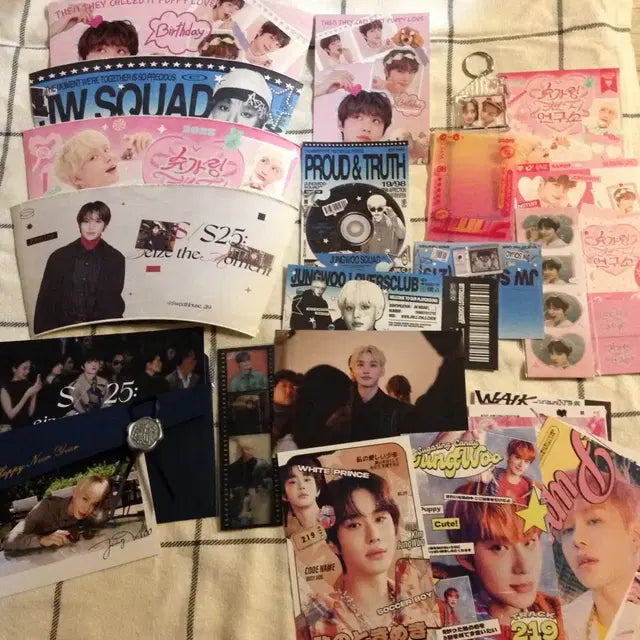 엔시티127 정우 김정우 생카 특전 컵홀더 엽서 포카홀더 비공굿