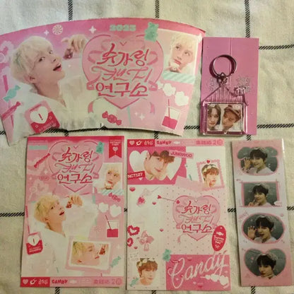 엔시티127 정우 김정우 생카 특전 컵홀더 엽서 포카홀더 비공굿