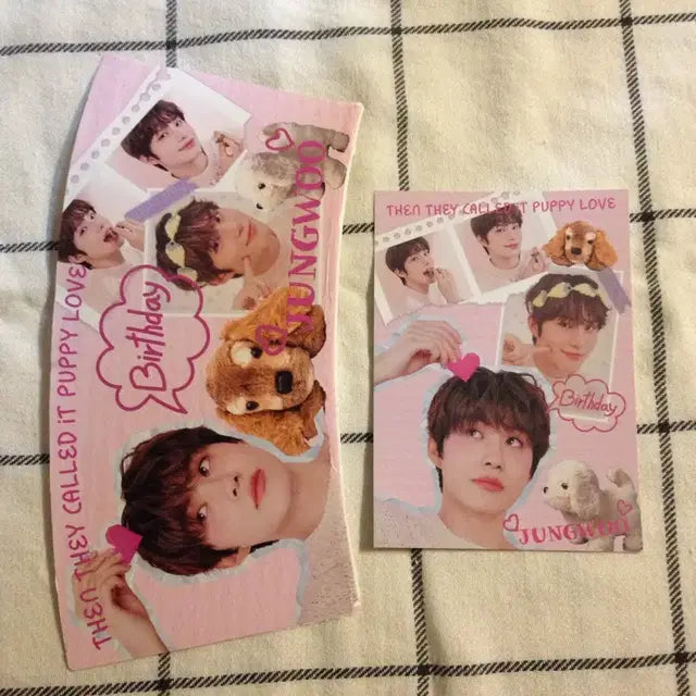 엔시티127 정우 김정우 생카 특전 컵홀더 엽서 포카홀더 비공굿