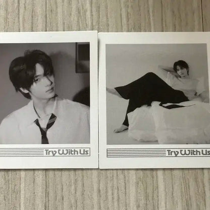 투어스 Try With Us 앨범 폴라로이드 신유 도훈 영재