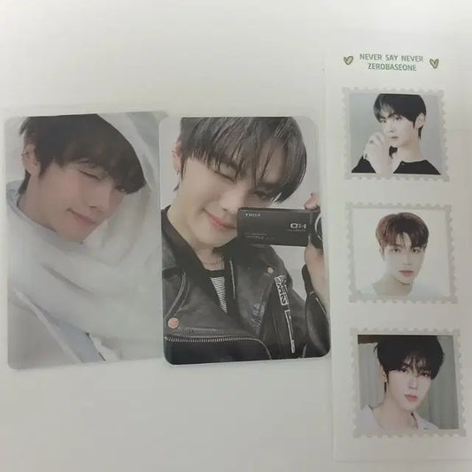 제로베이스원 제베원 김규빈 포카 등 세트 팝니다