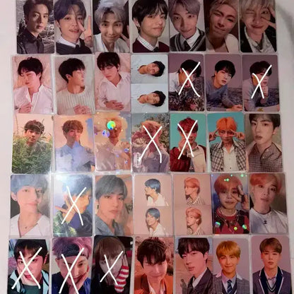 방탄 앨범 포카 30장 일괄 봄날럽셀티어앤서펠소페르소나맵솔맵오브더소울