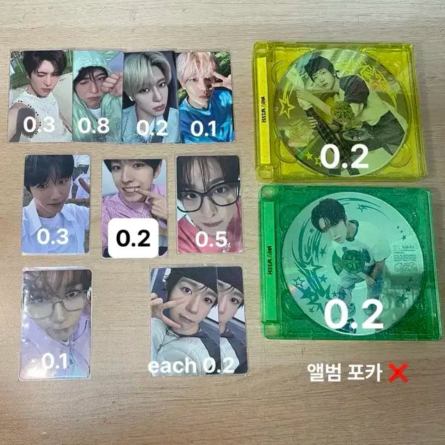 엔시티 위시 포카, 앨범 양도