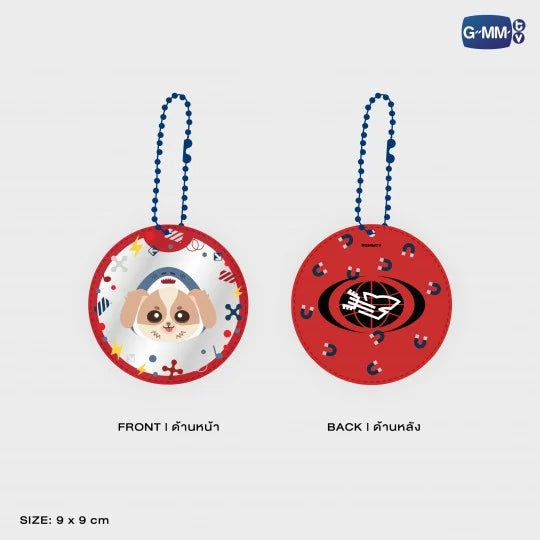 [PRE-ORDER] GMMTV - WESLEY POCKET MIRROR 2 LAYERS KEYCHAIN WILLIAMEST