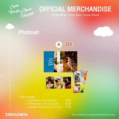 [PRE-ORDER] ZEENUNEW -  COME RAIN COME SHINE OFFICIAL MERCHANDISE
