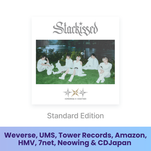 [PRE-ORDER] TOMORROW X TOGETHER - JP 3rd Album『Starkissed』First Press Standard Version (+ Pre-Order Gift: Choose Store)