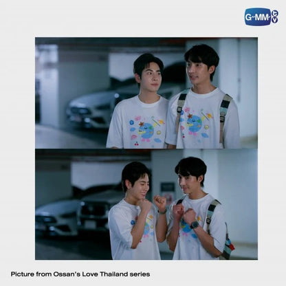 [PRE-ORDER] GMMTV - EARTHMIX MR. SATURNWORLD & FRIEND T-SHIRT Ossan’s Love Thailand