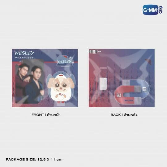 [PRE-ORDER] GMMTV - WESLEY ACRYLIC CLIP STAND WITH WILLIAMEST PHOTOCARD