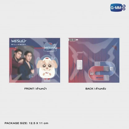 [PRE-ORDER] GMMTV - WESLEY ACRYLIC CLIP STAND WITH WILLIAMEST PHOTOCARD