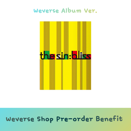 【PRE-ORDER】 ENHYPEN - THE SIN : BLISS (Weverse Album Ver.)【WEVERSE PRE-ORDER BENEFIT】