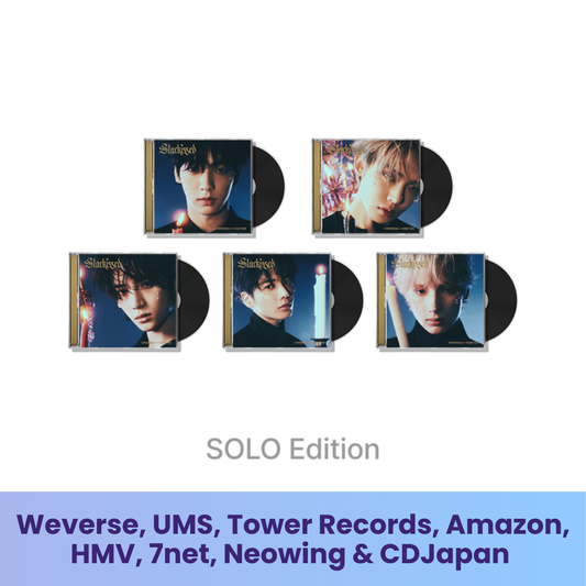 [PRE-ORDER] TOMORROW X TOGETHER - JP 3rd Album『Starkissed』Limited Edition Member SOLO or SET Version (+ Pre-Order Gift: Choose Store)