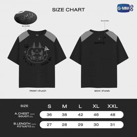 [PRE-ORDER] GMMTV - DOMIIA OFFICIAL T-SHIRT | PERTH SANTA TIME STOPPER FANCON (Special Bonus: 1 Perth – Santa Postcard)
