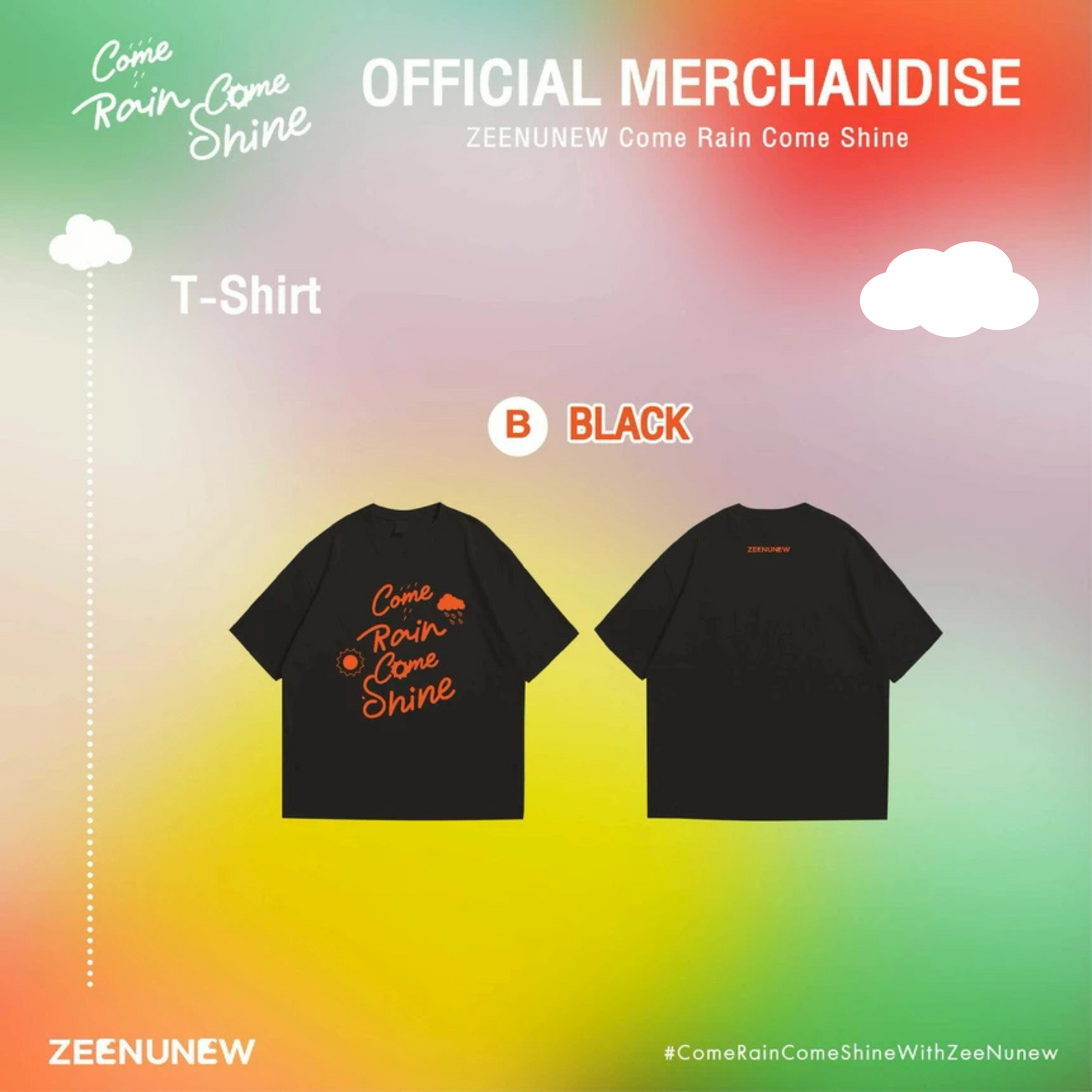 [PRE-ORDER] ZEENUNEW -  COME RAIN COME SHINE OFFICIAL MERCHANDISE