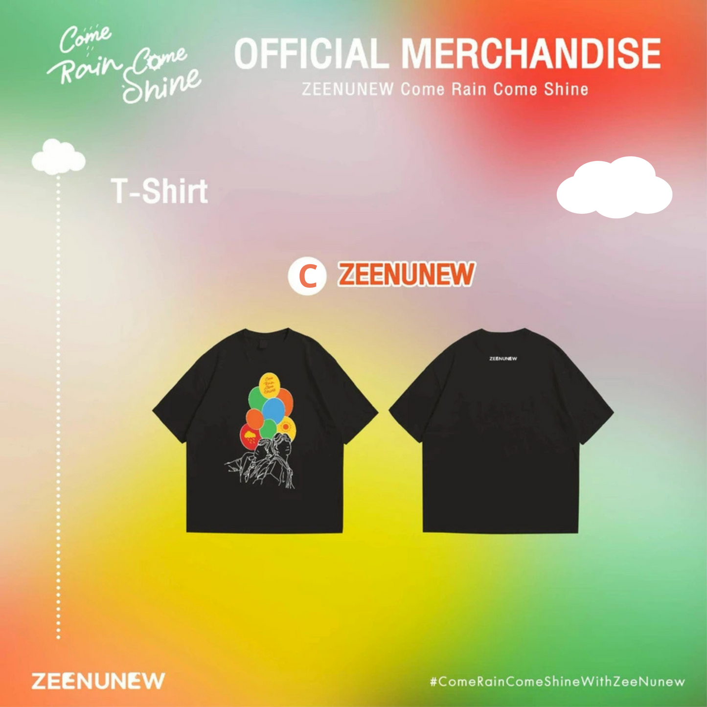 [PRE-ORDER] ZEENUNEW -  COME RAIN COME SHINE OFFICIAL MERCHANDISE