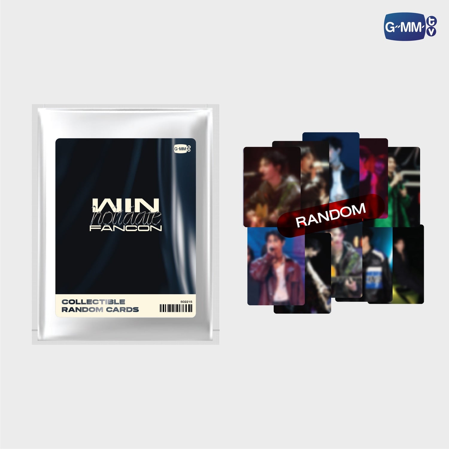 【PRE-ORDER】GMMTV - WIN HOLIDATE FANCON COLLECTIBLE RANDOM CARDS
