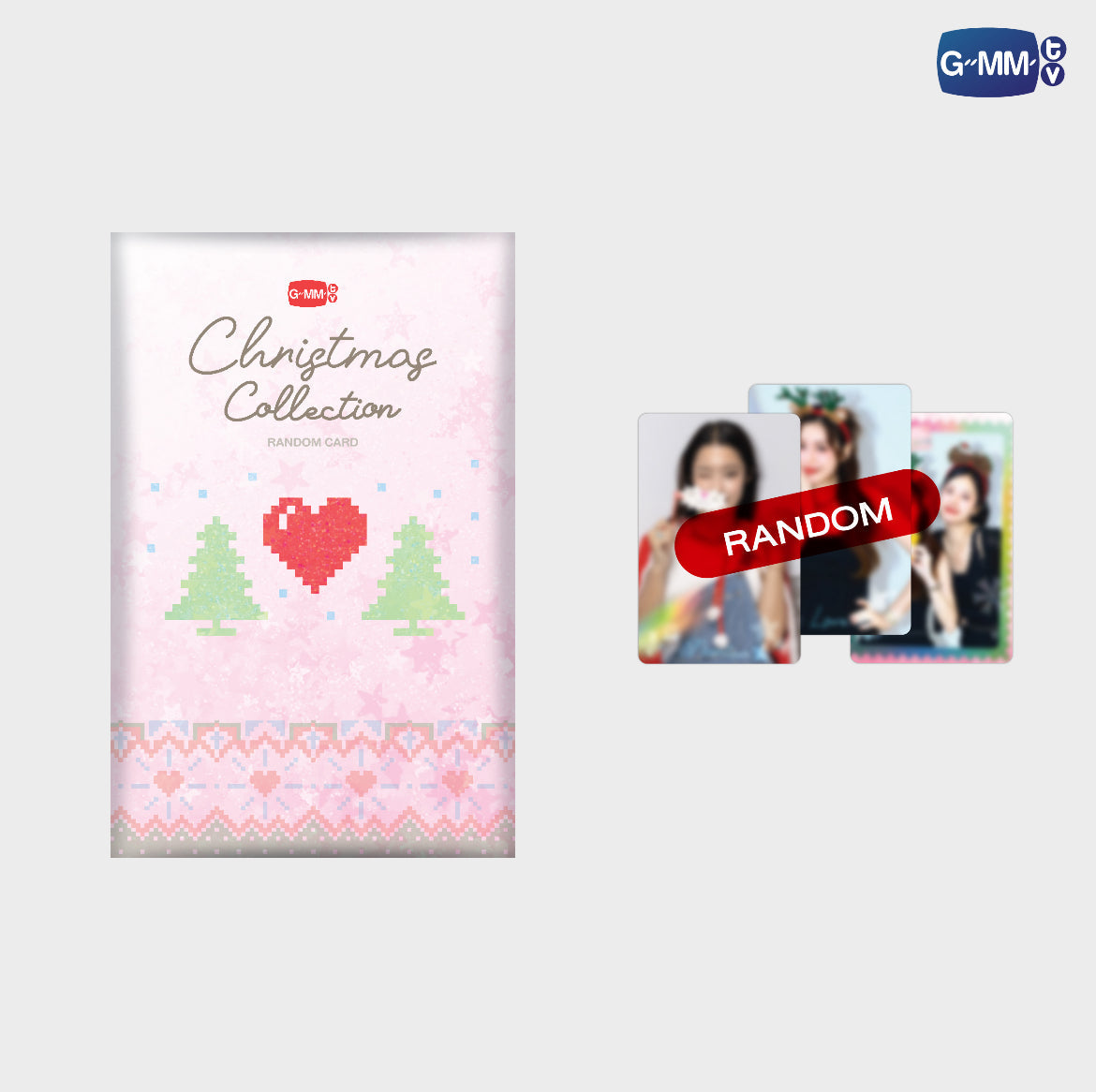 【PRE-ORDER】 GMMTV - GIRLS COLLECTIBLE RANDOM CARD | CHRISTMAS COLLECTION
