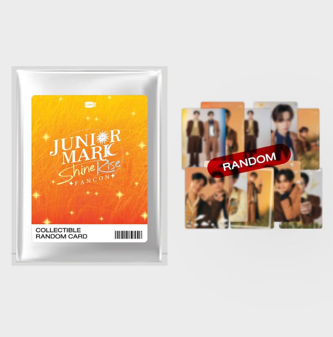 【PRE-ORDER】 GMMTV - SHINE RISE FANCON ｜ COLLECTIBLE RANDOM CARD 【JUNIOR MARK】