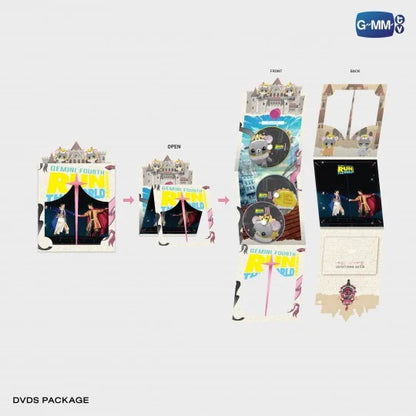 GMMTV - DVD BOXSET GEMINI FOURTH RUN THE WORLD CONCERT