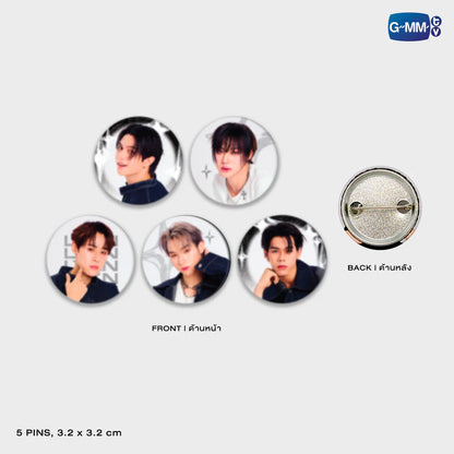 [PRE-ORDER] GMMTV - LYKN PINS | GMMTV MUSICON IN JAPAN 2025