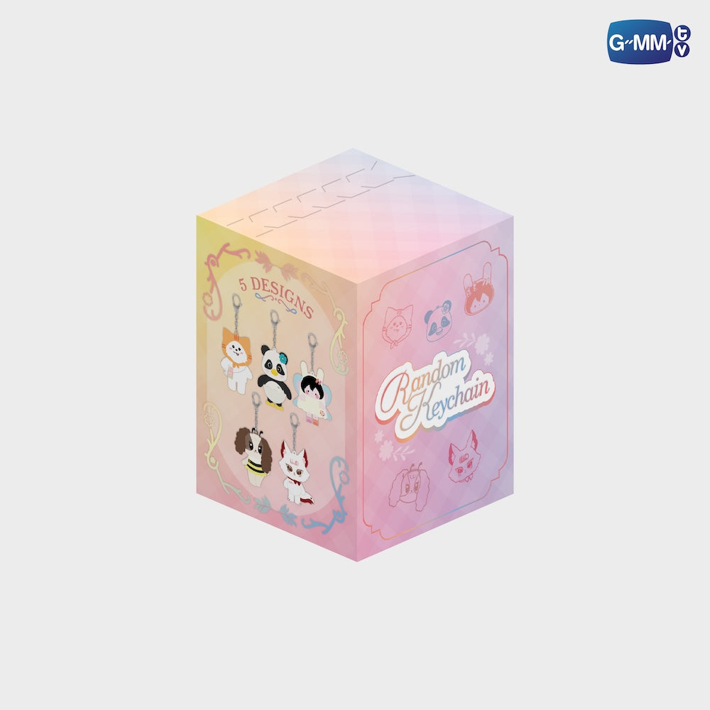 【PRE-ORDER】GMMTV - BLUSH BLOSSOM FAN FEST 2026 MIDNIGHT BLOOM RANDOM DOLL KEYCHAIN SINGLE BOX