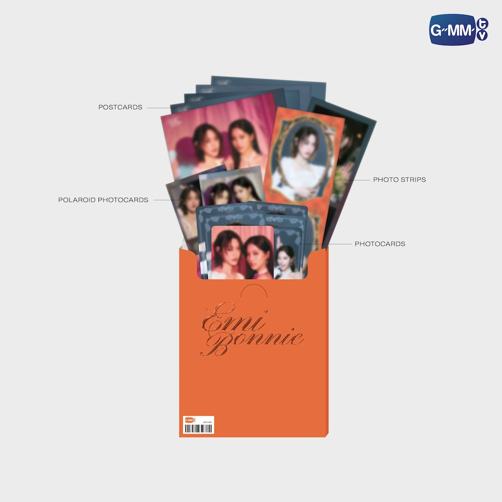 【PRE-ORDER】 GMMTV - EMIBONNIE MINI PHOTO SET | BLUSH BLOSSOM FAN FEST 2026 : MIDNIGHT BLOOM