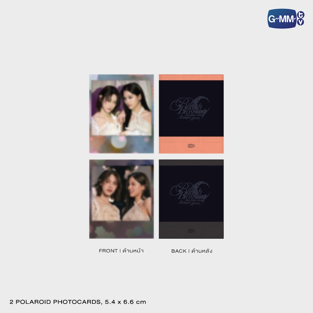 【PRE-ORDER】 GMMTV - EMIBONNIE MINI PHOTO SET | BLUSH BLOSSOM FAN FEST 2026 : MIDNIGHT BLOOM