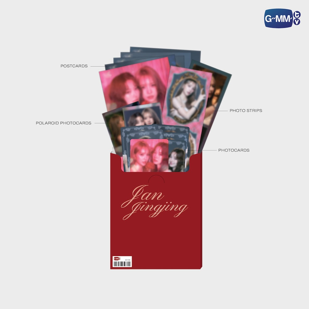PRE-ORDER JANJINGJING MINI PHOTO SET BLUSH BLOSSOM FAN FEST 2026