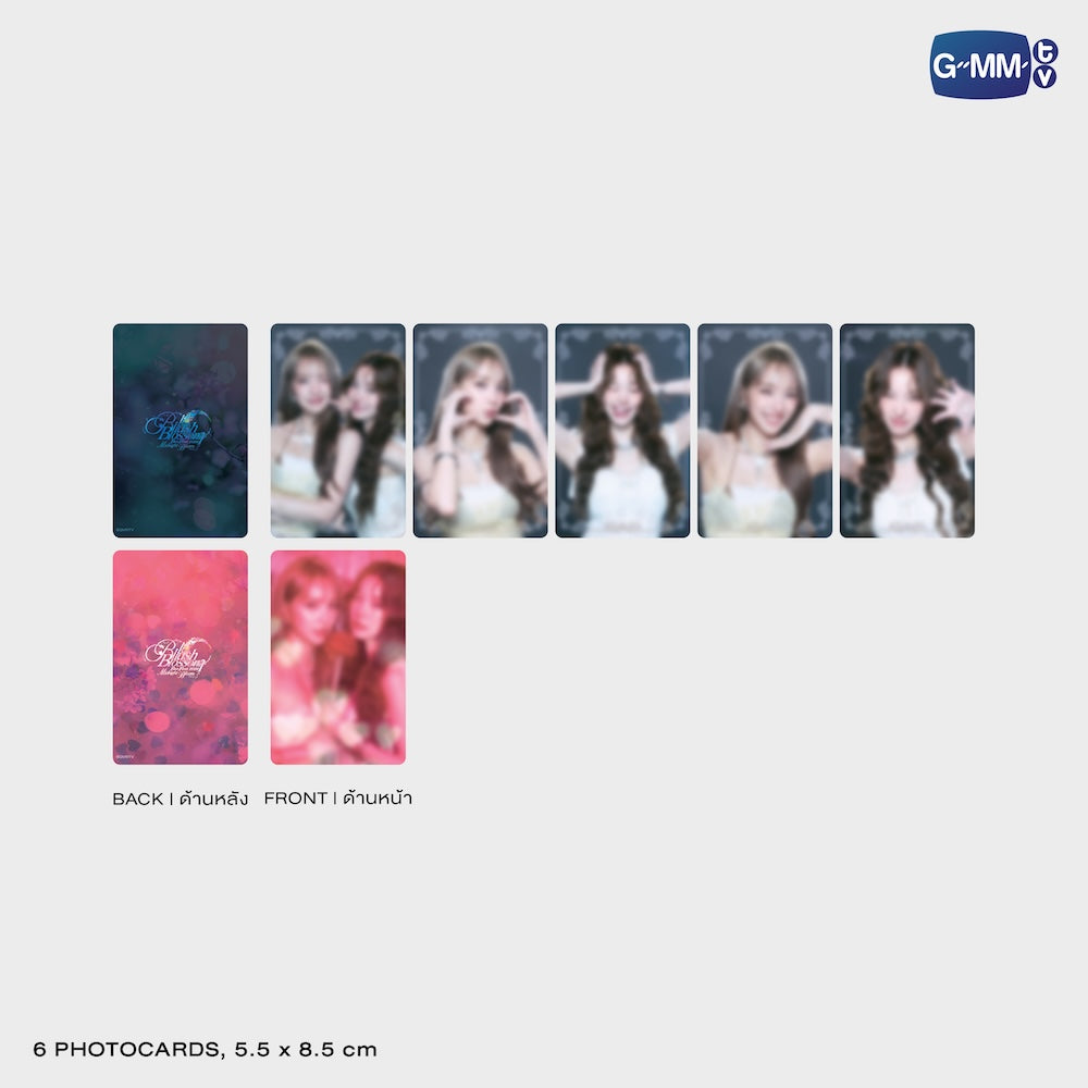 【PRE-ORDER】 GMMTV - JANJINGJING MINI PHOTO SET | BLUSH BLOSSOM FAN FEST 2026 : MIDNIGHT BLOOM