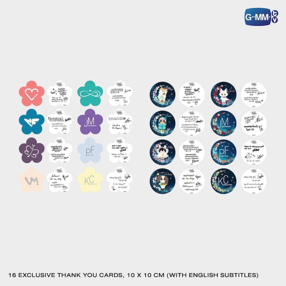 【PRE-ORDER】 GMMTV - DVD BOXSET BLUSH BLOSSOM FAN FEST 2026 : MIDNIGHT BLOOM