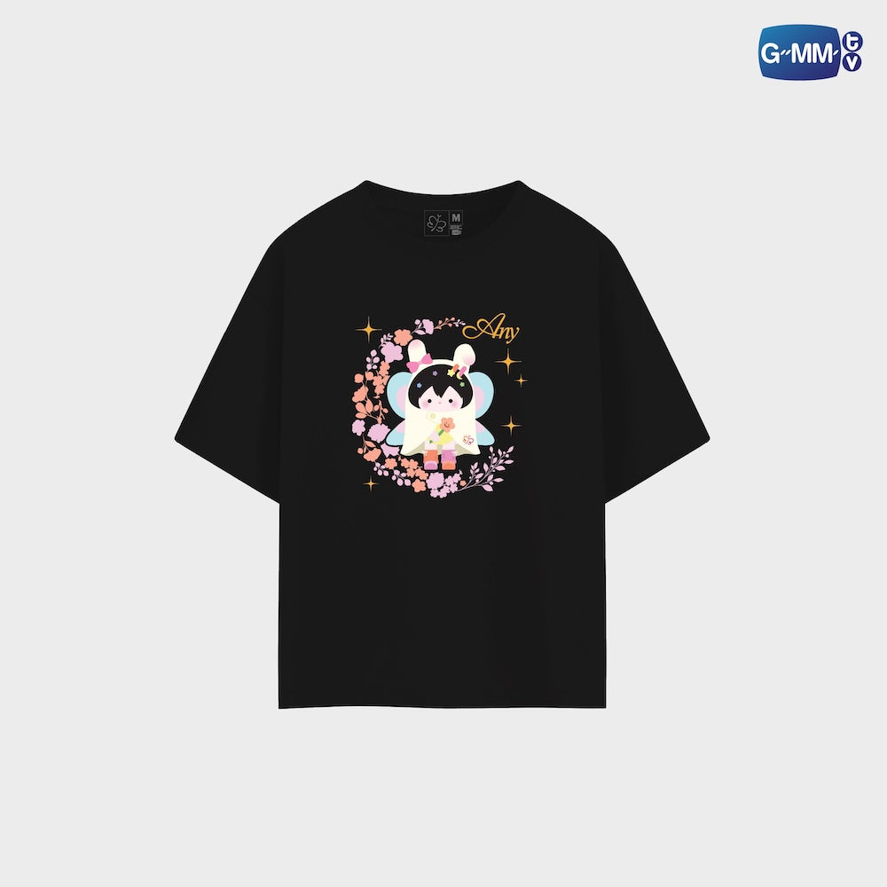 【PRE-ORDER】 GMMTV - ANY OFFICIAL T-SHIRT | BLUSH BLOSSOM FAN FEST 2026 : MIDNIGHT BLOOM