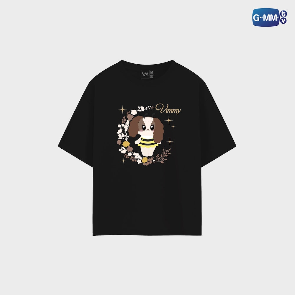 【PRE-ORDER】 GMMTV - VIMMY OFFICIAL T-SHIRT | BLUSH BLOSSOM FAN FEST 2026 : MIDNIGHT BLOOM