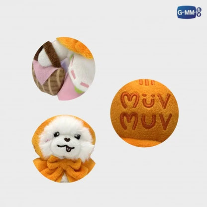GMMTV - MILKLOVE MUVMUV FLORA BASKET DOLL KEYCHAIN