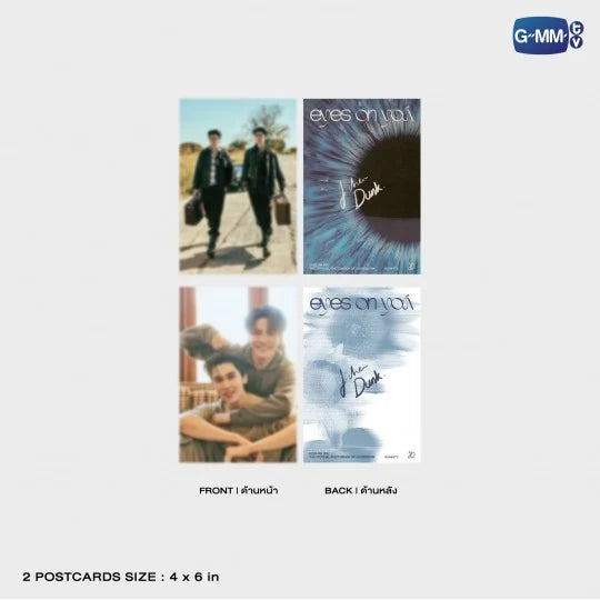 [PRE-ORDER ] GMMTV - EYES ON YOU | THE OFFICIAL PHOTOBOOK OF JOONGDUNK + FANSIGN A STAR IN MY MIND HIDDEN AGENDA SUMMER NIGHT THE HEART KILLERS DARE YOU TO DEATH