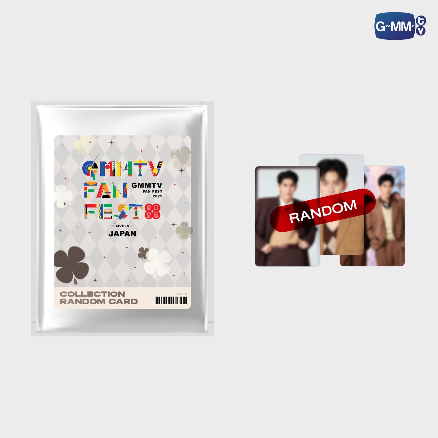 【PRE-ORDER】 GMMTV - 【GMMTV FANFEST 2025 LIVE IN JAPAN】RANDOM CARD RANDOM 3 OF 72