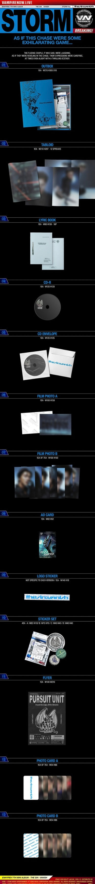 ENHYPEN is a South Korean boy group formed by BELIFT LAB in 2020 through the survival show I-LAND. The members are Heeseung, Jay, Jake, Sunghoon, Sunoo, Jungwon and Ni-Ki. Their discography includes the popular albums such as DARK BLOOD, ROMANCE : UNTOLD, and DESIRE : UNLEASH.