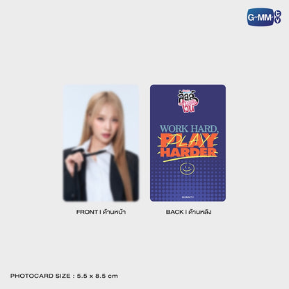 【PRE-ORDER】 GMMTV - WORK HARD PLAY HARDER MAGNETIC WALLET | ENEMIES WITH BENEFITS