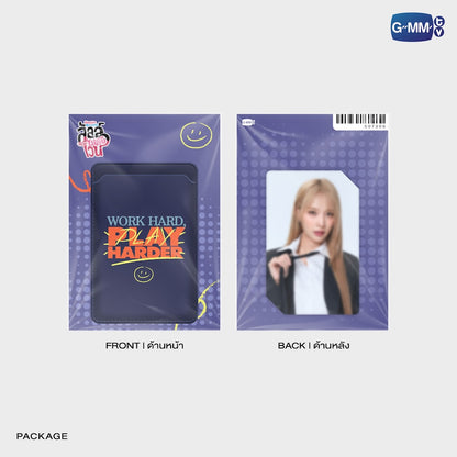 【PRE-ORDER】 GMMTV - WORK HARD PLAY HARDER MAGNETIC WALLET | ENEMIES WITH BENEFITS