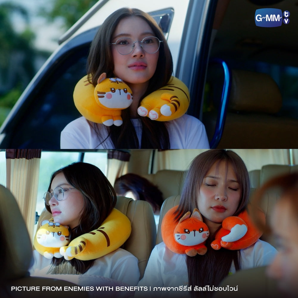 【PRE-ORDER】 GMMTV - TIGER NECK HUGGER PILLOW | ENEMIES WITH BENEFITS