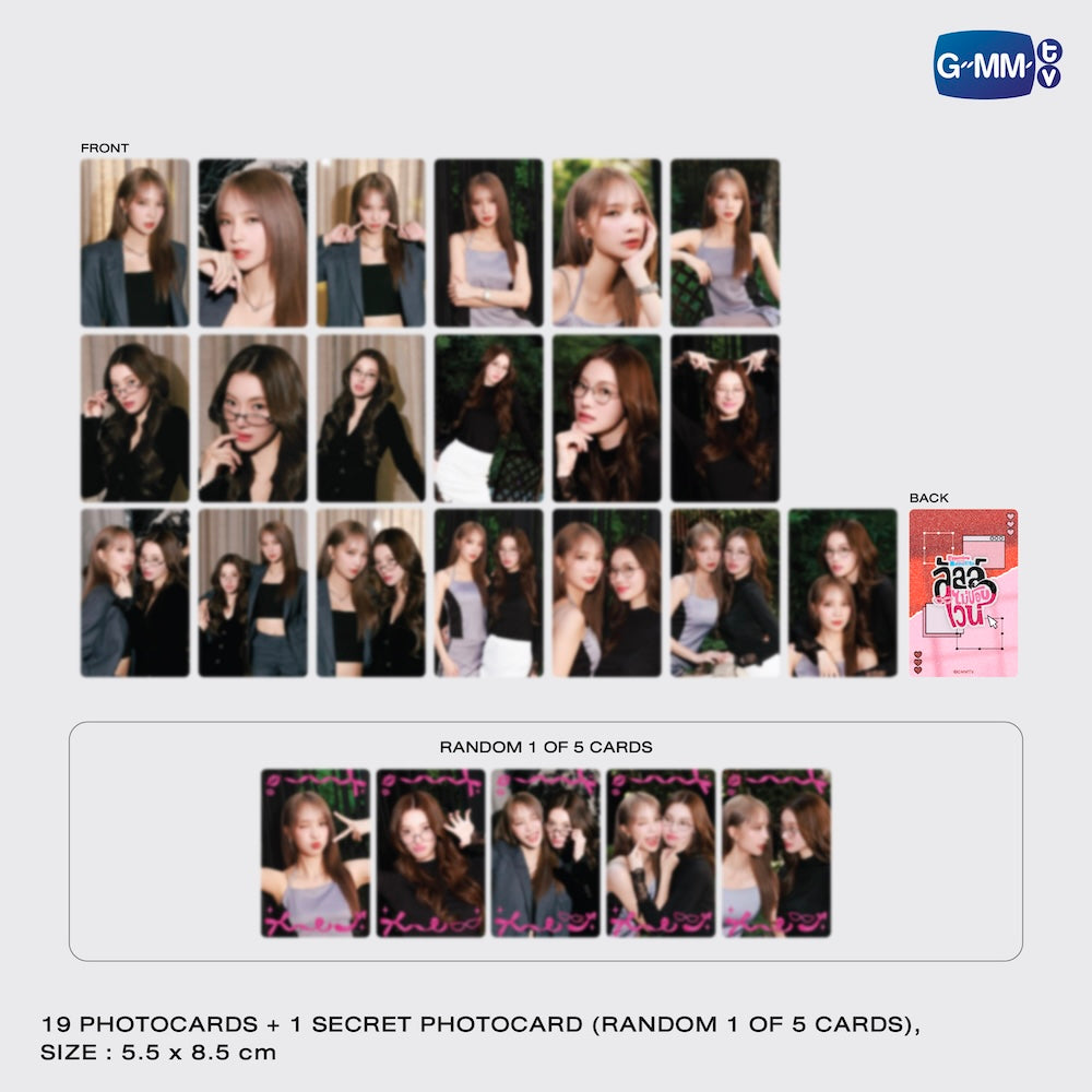 【PRE-ORDER】 GMMTV - JANJINGJING | ENEMIES WITH BENEFITS COLLECTIBLE CARD SET (ON-SCENE EDITION)