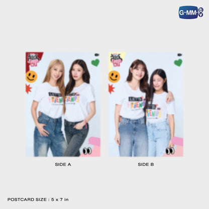 【PRE-ORDER】 GMMTV - LET’S BE FRIENDS (HR IS WATCHING) T-SHIRT | ENEMIES WITH BENEFITS