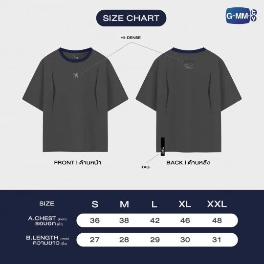 EUROPE PRE-ORDER GMMTV RISER CONCERT THE FIRST RISE T-SHIRT LYKN (William, Lego, Tui, Nut, and Hong), JASP.ER (Pond, Joong, Aou, Boom), FELIZZ, CLO’VER, Krist Perawat, Nanon, Win Metawin, Gemini Norawit, Fourth , Phuwin, Perth Tanapon