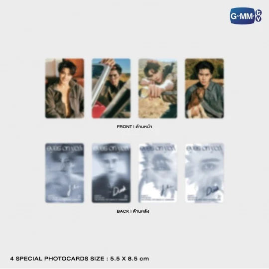 [PRE-ORDER ] GMMTV - EYES ON YOU | THE OFFICIAL PHOTOBOOK OF JOONGDUNK + FANSIGN A STAR IN MY MIND HIDDEN AGENDA SUMMER NIGHT THE HEART KILLERS DARE YOU TO DEATH