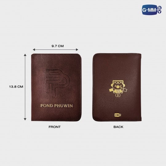 GMMTV - PONDPHUWIN ME AND THEE LEATHER PASSPORT HOLDER – Funiki