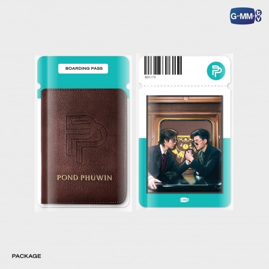 GMMTV - PONDPHUWIN ME AND THEE LEATHER PASSPORT HOLDER – Funiki