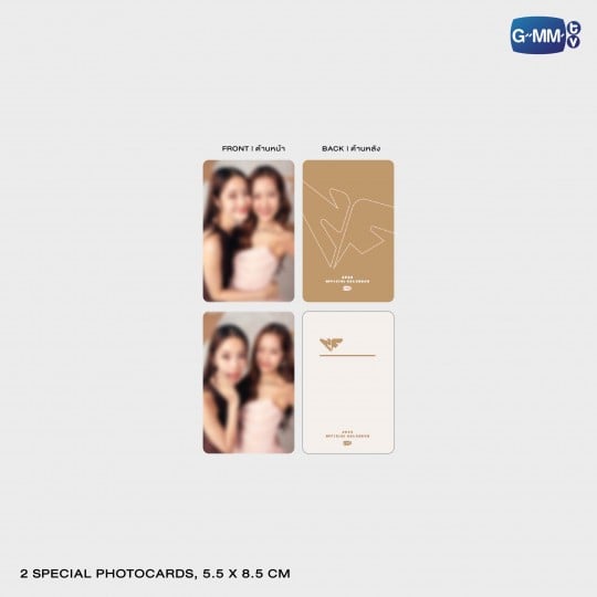 GMMTV - NAMTANFILM OFFICIAL CALENDAR 2026 (Exclusive Photocard 2ea