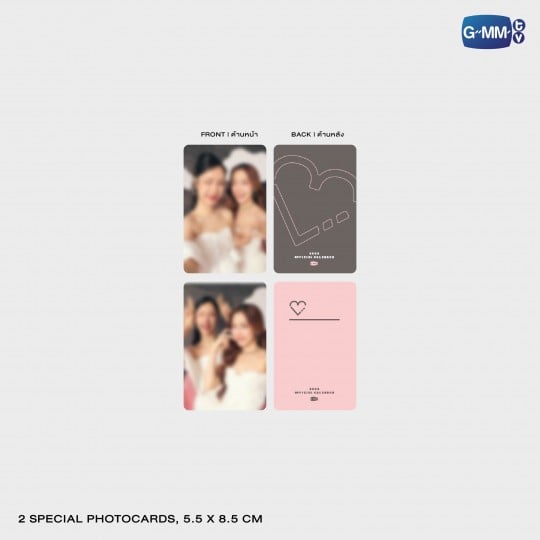 GMMTV - MILKLOVE OFFICIAL CALENDAR 2026 (Exclusive Photocard 2ea