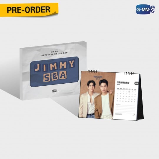 GMMTV - JIMMYSEA OFFICIAL CALENDAR 2026 + GMMTV GIFT (Exclusive