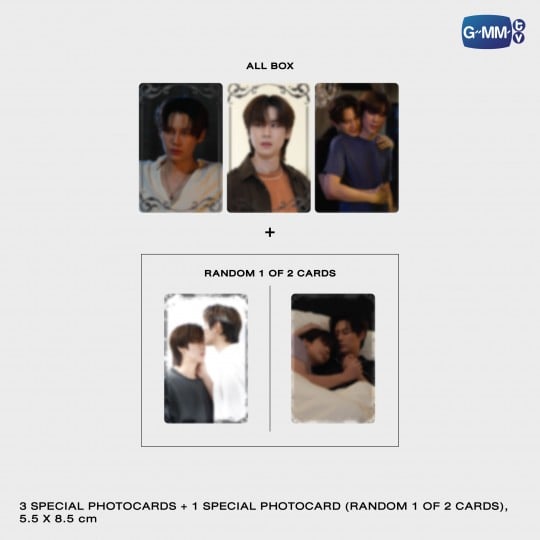 Europe UK Pre-Order Revamp The Undead Thai BL GMMTV DMD Domundi Noppanut Guntachai Boun Warut Chawalitrujiwong Prem Until We Meet Again Between Us Studio Wabi Sabi Revamp: The Undead Story pre-order photobook photocard paody doll keychain B