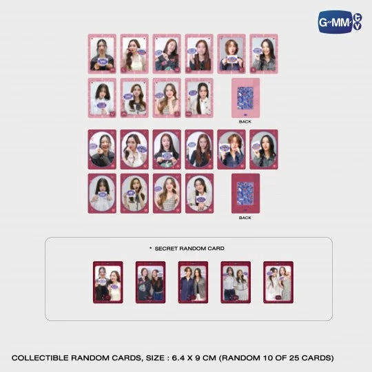 [PRE-ORDER] GMMTV - GIRLS COLLECTIBLE RANDOM CARDS (MOOD QUEST COLLECTION)