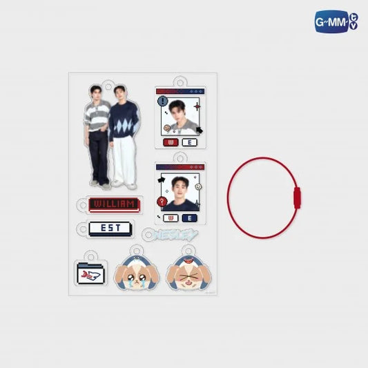 [PRE-ORDER] GMMTV - CUSTOMIZABLE ACRYLIC KEYCHAIN (SELECT ARTIST)